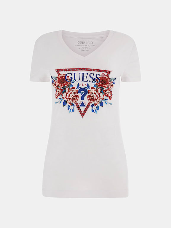 Guess flower shirt cheap