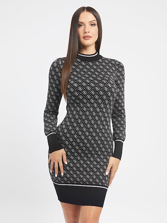 Mini sweater clearance dress