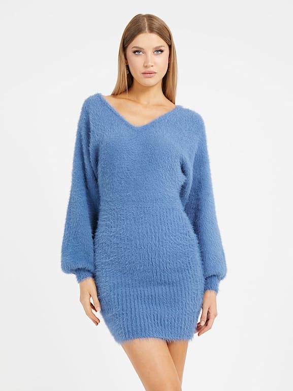 Guess online fuzzy sweater