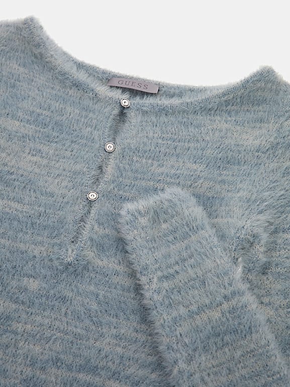 Guess fuzzy cheap sweater