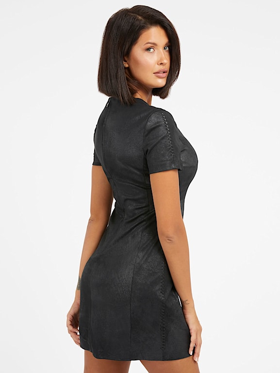 GUESS Mini robe daim synthetique Femme