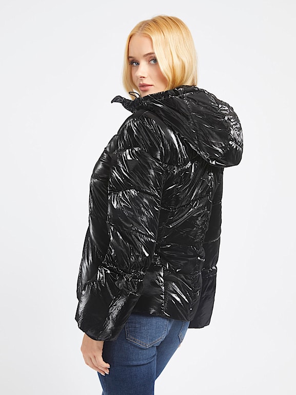 GUESS® Mirror coating effect puffer