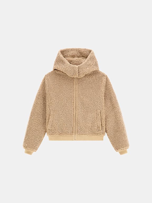 GUESS Originals Faux sherpa bomber Women