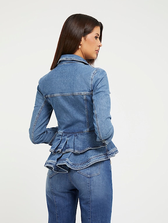 Cazadora vaquera guess mujer best sale