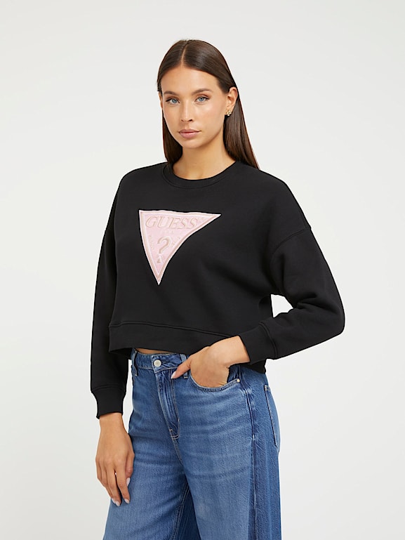 GUESS Triangle logo sweatshirt