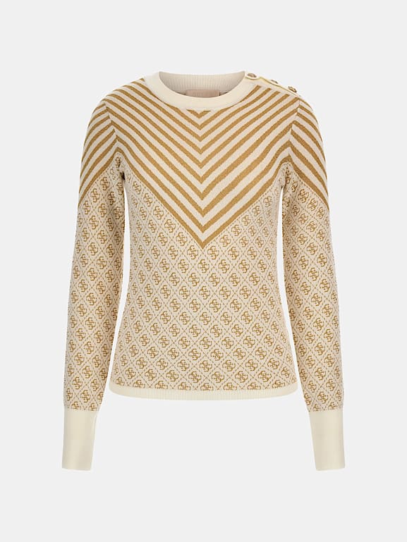 Guess logo sweater top