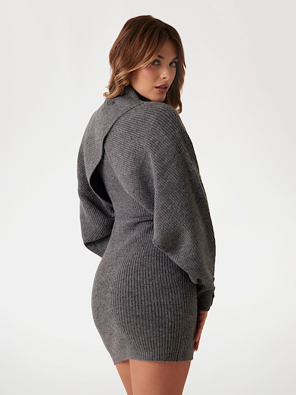 Cross back sweater deals