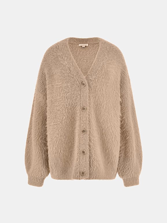 Guess fuzzy on sale sweater