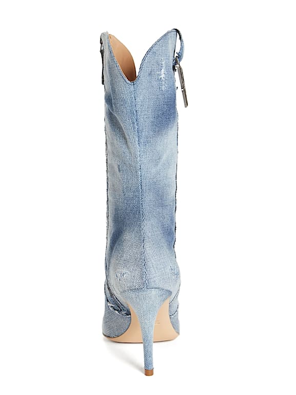 GUESS Denim Stiletto boots