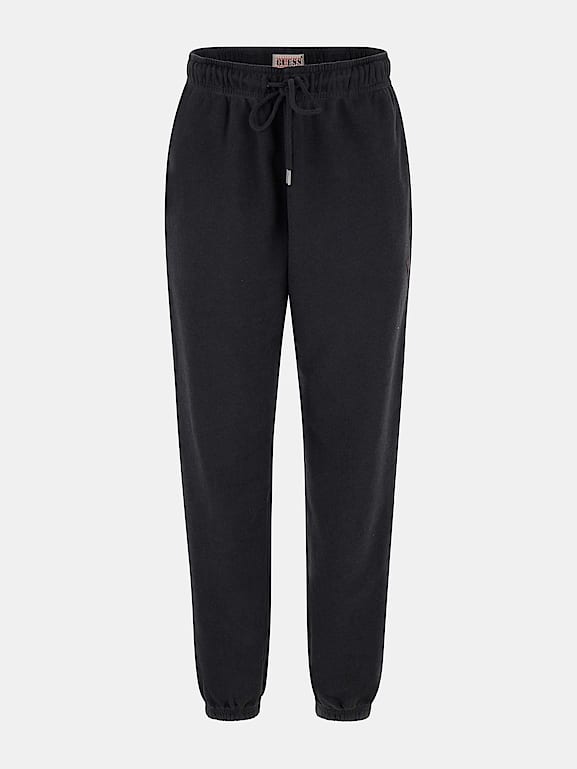 Guess Side Logo Jogger Pant Talla S Color JET BLACK A996