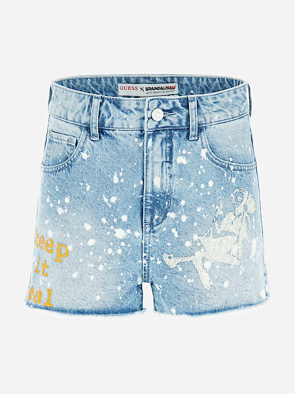 Sparkly 2025 denim shorts