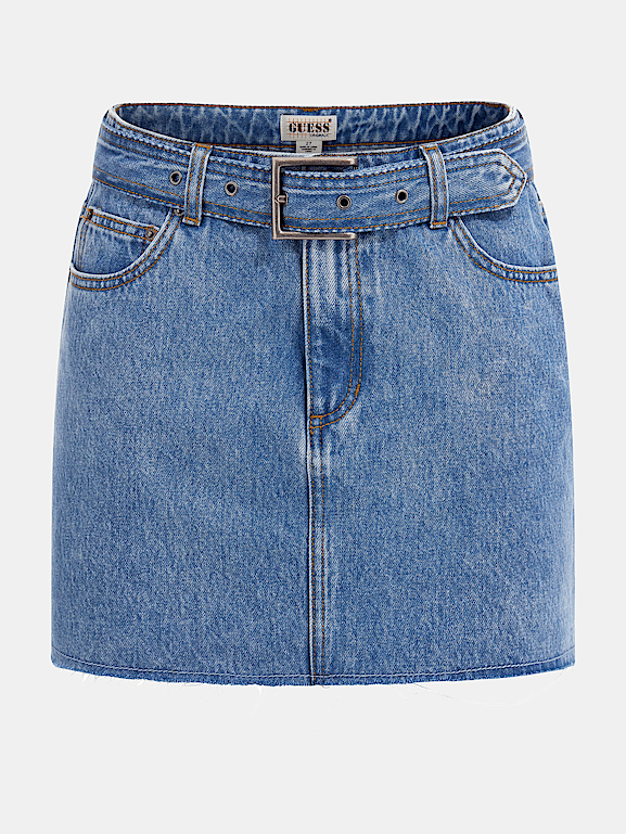 GUESS Jupe en jean a ceinture Femme