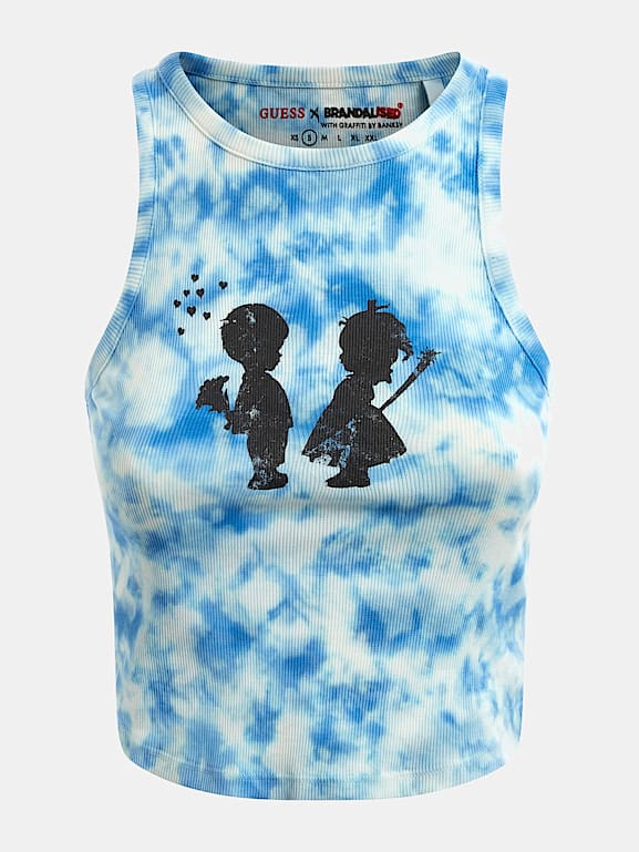 Camiseta tie dye guess online