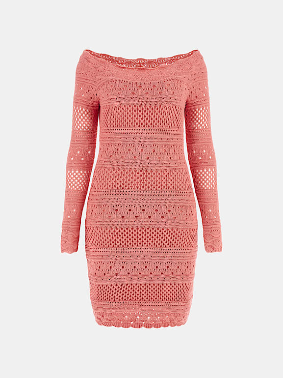 Robe pull au crochet shop