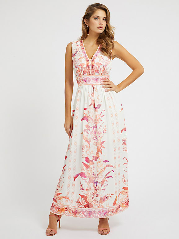 Guess robe imprime floral cheap