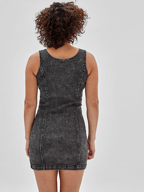 Sara denim bodycon dress top