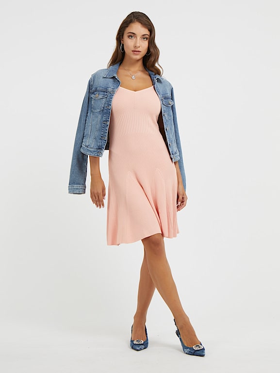 Flare sale sweater dress
