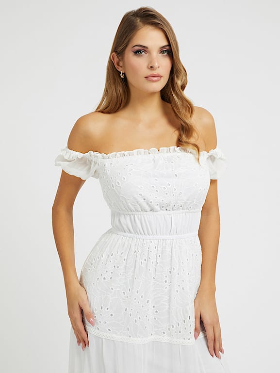 Guess kleid schulterfrei Clearance