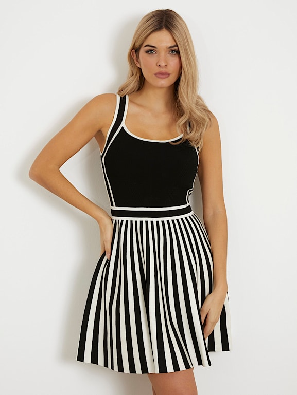 Fit and flare sweater dress shop