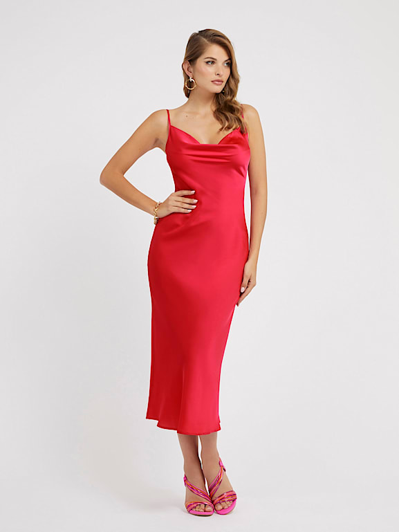 GUESS Satin slip dress