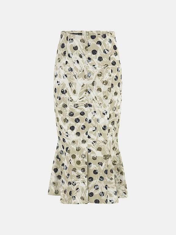 Jupe midi à pois hotsell