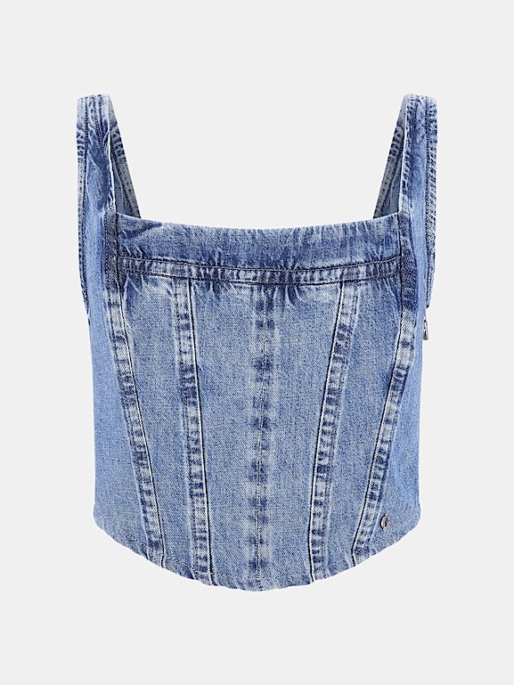 Guess denim shop corset top