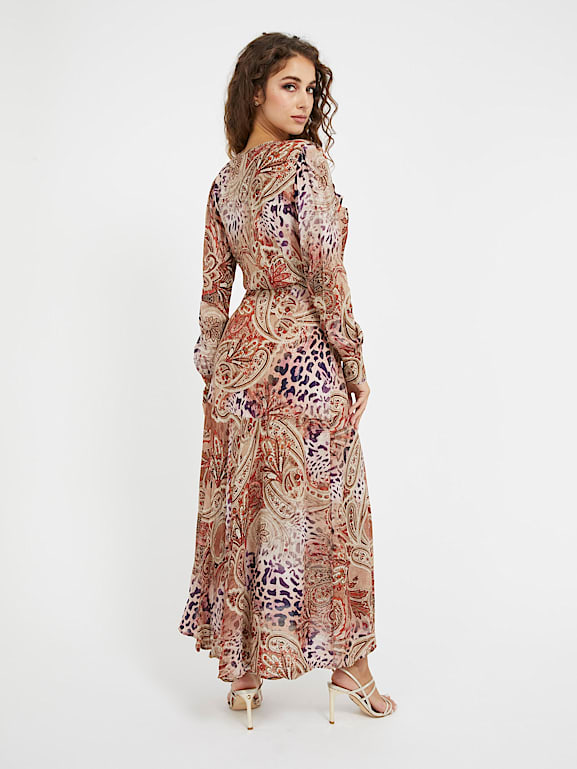 Vestido guess animal print 2025