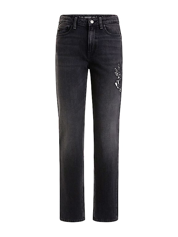 Guess embroidered jeans best sale