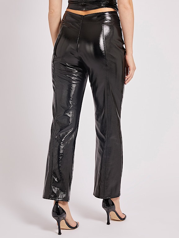 Guess vinyl pants shop