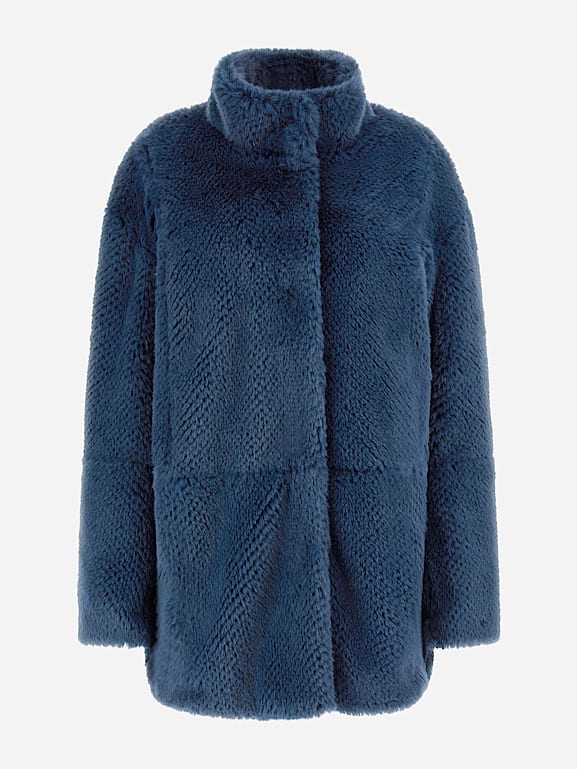 GUESS® Faux fur coat