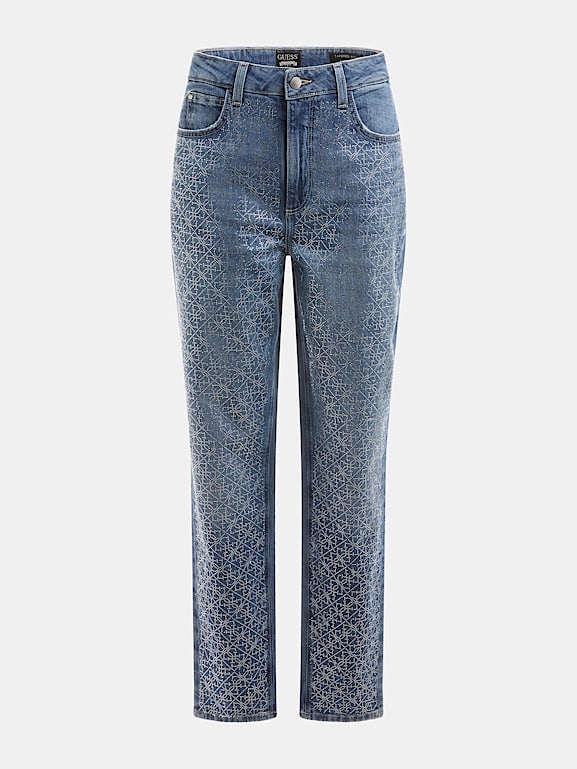 Jeans strass guess 2025