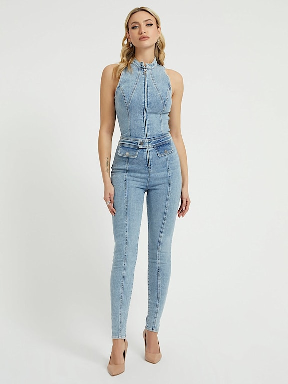 GUESS® Skinny fit denim jumpsuit