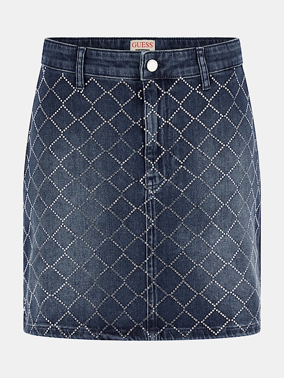 Guess naomi top denim skirt