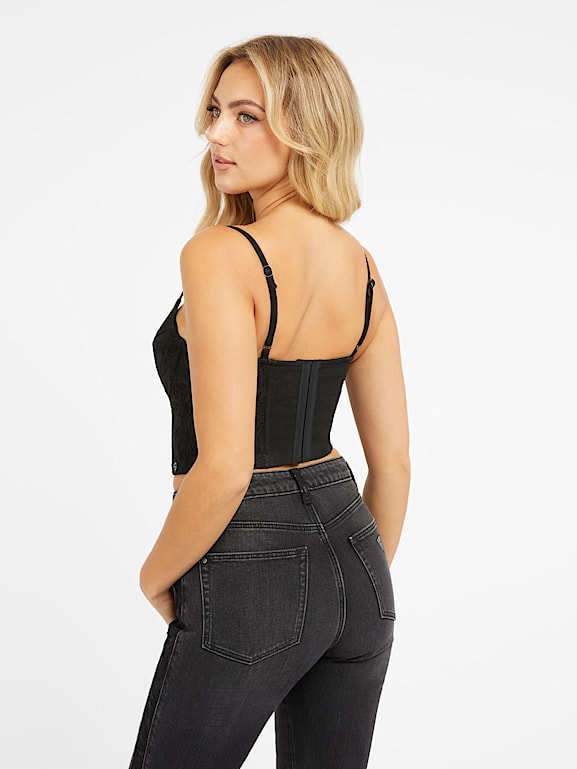 Guess bustier top sales