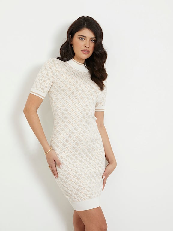 GUESS 4G logo sweater dress Women