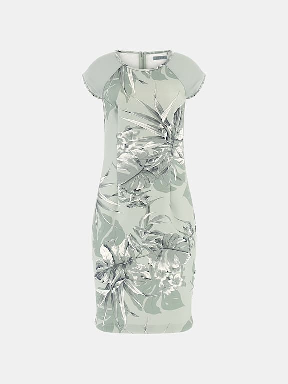 Guess caged scuba bodycon dress clearance