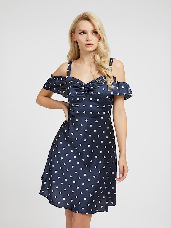 Guess polka dot dress hot sale