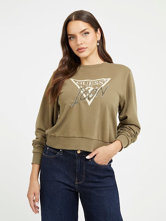 Guess icon logo sweatshirt shop