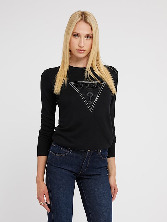 GUESS Maglione logo triangolo