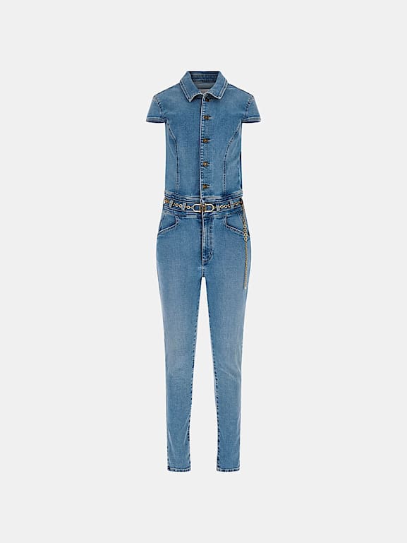 GUESS Tuta jeans skinny Donna