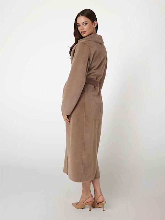 Faux fur coat womens h&m deals