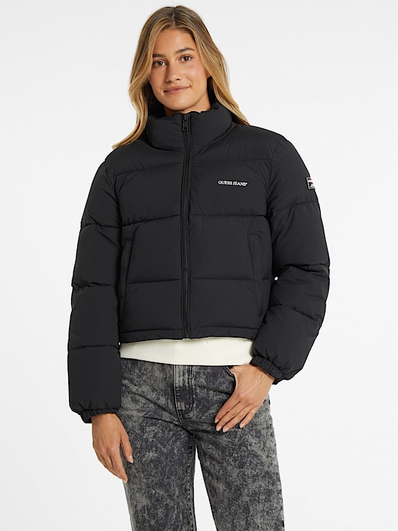 Guess jeans puffer jacket clearance