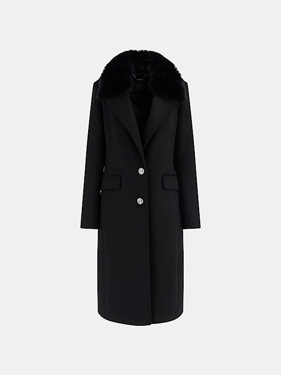 GUESS Cappotto in misto lana Donna