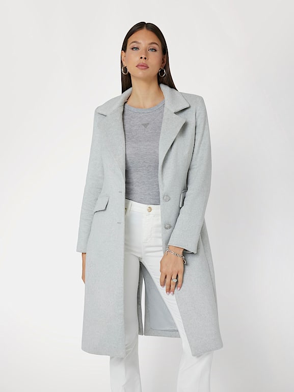 GUESS Wool blend coat Women