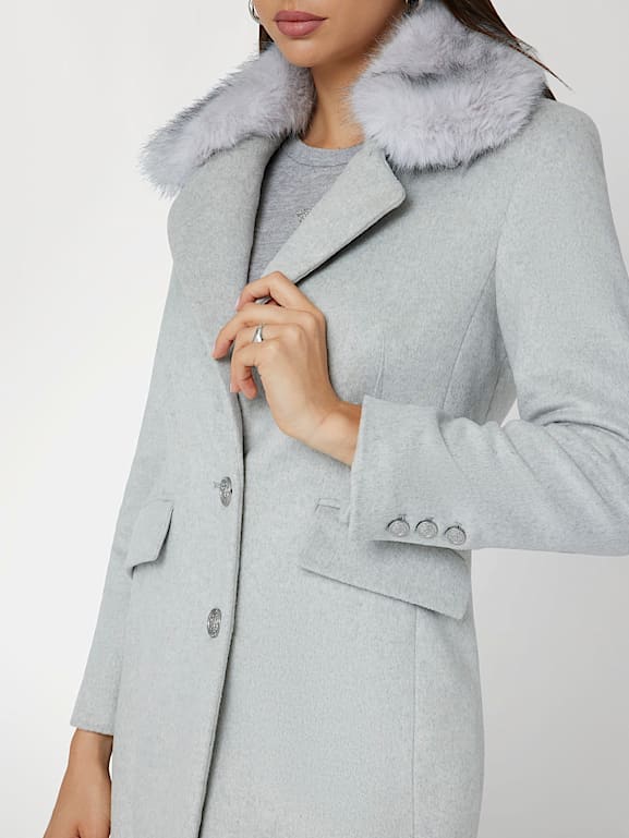 Guess grey coat online