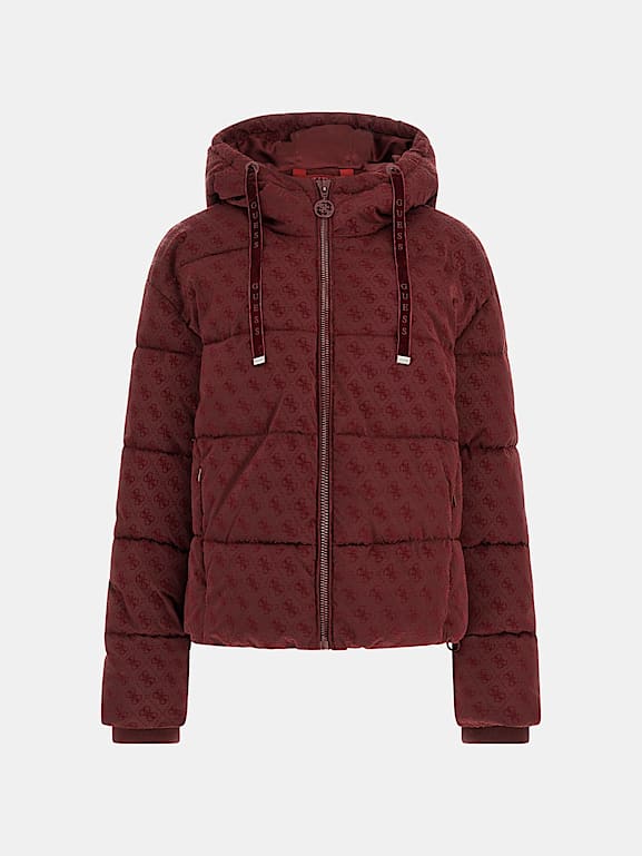 GUESS Doudoune logo 4G Femme