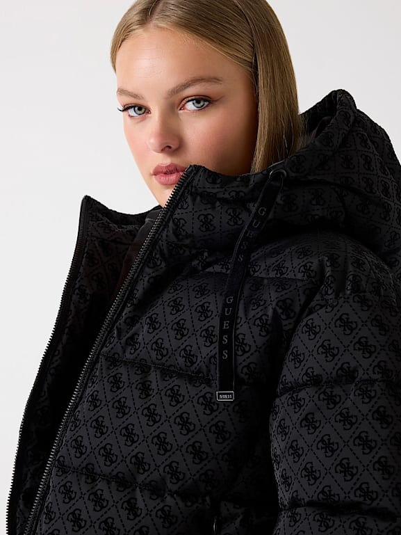 GUESS® 4G logo puffer Women