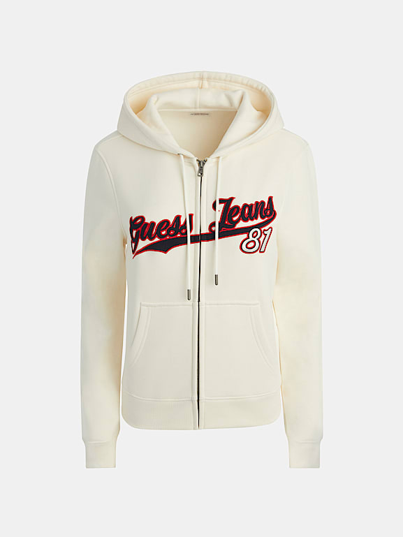 Guess classic logo hoodie on sale