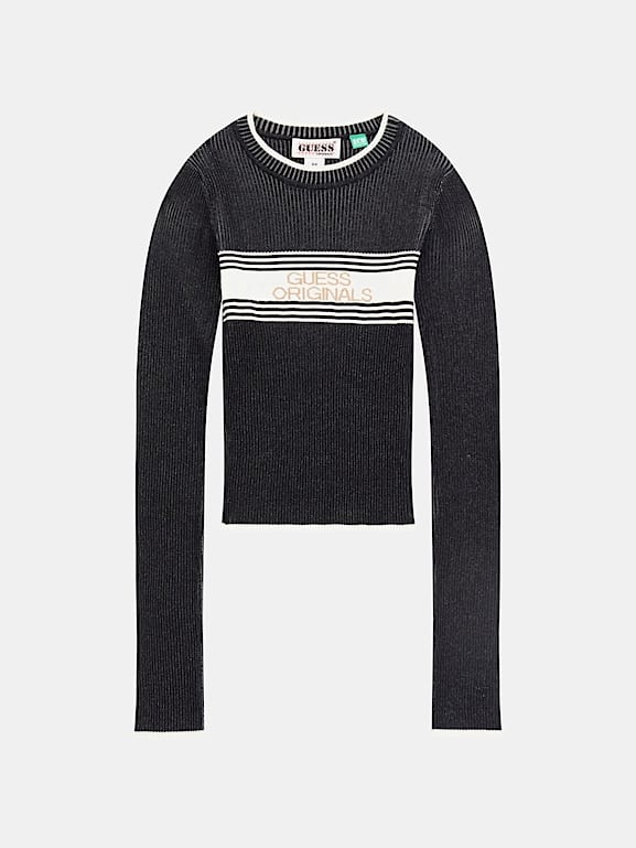 GUESS Originals Front logo sweater Women