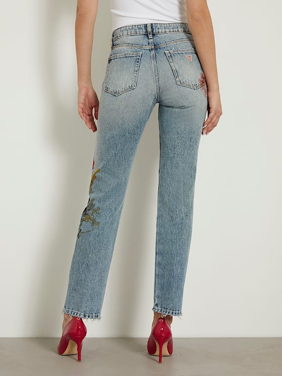 Jeans guess sale vita alta